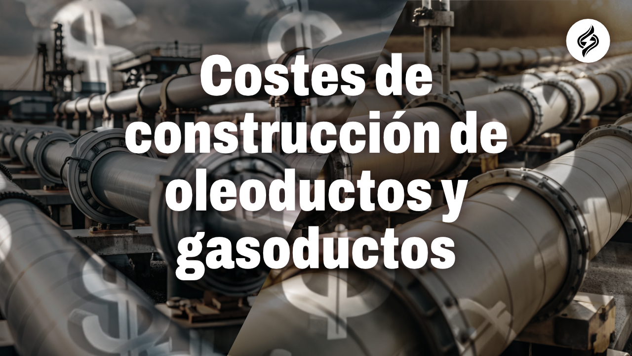 Costes de construcción de oleoductos y gasoductos